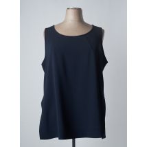 MARINA RINALDI - Top bleu en acetate - Femme - Taille 54 - Modz