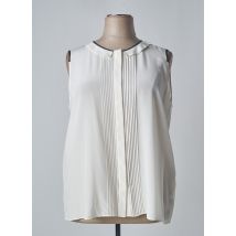 MARINA RINALDI - Top beige en soie - Femme - Taille 52 - Modz