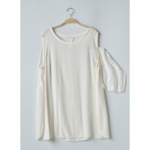 MARINA RINALDI - Top beige en soie - Femme - Taille 54 - Modz