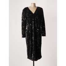 MARINA RINALDI - Robe longue noir en polyester - Femme - Taille 48 - Modz