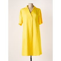 MARINA SPORT - Robe mi-longue jaune en lyocell - Femme - Taille 46 - Modz