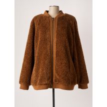 MARINA SPORT - Manteau court marron en polyester - Femme - Taille 52 - Modz
