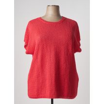 VOYAGE BY MARINA RINALDI - Pull rouge en lin - Femme - Taille 50 - Modz