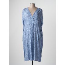 MARINA SPORT - Robe mi-longue bleu en viscose - Femme - Taille 42 - Modz