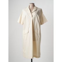 MARINA SPORT - Robe mi-longue beige en coton - Femme - Taille 42 - Modz