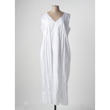 VOYAGE BY MARINA RINALDI - Robe longue blanc en coton - Femme - Taille 52 - Modz