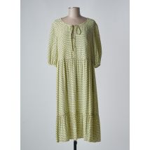 PERSONA BY MARINA RINALDI - Robe mi-longue jaune en viscose - Femme - Taille 40 - Modz