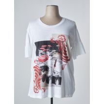 MARINA SPORT - T-shirt blanc en coton - Femme - Taille 52 - Modz
