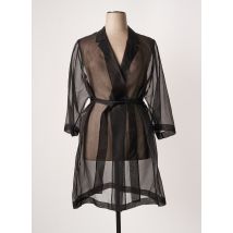 PERSONA BY MARINA RINALDI - Veste kimono noir en soie - Femme - Taille 50 - Modz