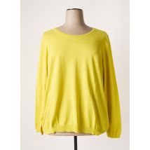 MARINA SPORT - Pull jaune en coton - Femme - Taille 54 - Modz