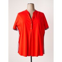 MARINA SPORT - Top rouge en coton pour femme - Taille 54 - Modz