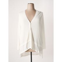 PERSONA BY MARINA RINALDI - Gilet manches longues beige en viscose - Femme - Taille 54 - Modz