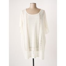 MARINA RINALDI - Pull beige en lin - Femme - Taille 54 - Modz