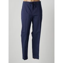 MARINA RINALDI - Pantalon slim bleu en coton - Femme - Taille 52 - Modz