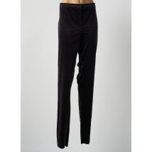 MARINA RINALDI - Pantalon slim noir en coton - Femme - Taille 50 - Modz