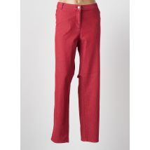 PERSONA BY MARINA RINALDI - Pantalon slim rouge en coton - Femme - Taille 52 - Modz