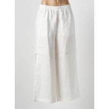 MARINA RINALDI - Pantalon large beige en lin - Femme - Taille 42 - Modz