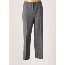 MARINA RINALDI - Pantalon droit gris en polyester - Femme - Taille 44 - Modz