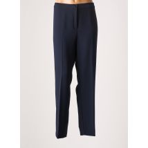 MARINA RINALDI - Pantalon droit bleu en polyester - Femme - Taille 44 - Modz