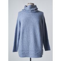 MARINA SPORT - Pull col roulé bleu en acrylique pour femme - Taille 38 - Modz