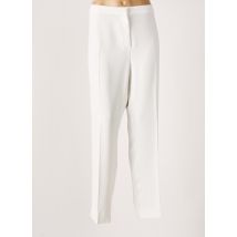 MARINA RINALDI - Pantalon slim beige en polyester - Femme - Taille 50 - Modz