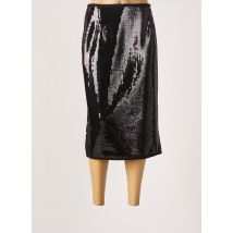 MARINA RINALDI - Jupe mi-longue noir en polyester - Femme - Taille 50 - Modz