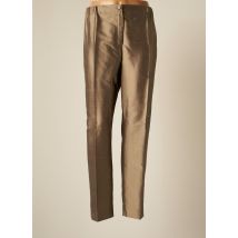 MARINA RINALDI PANTALONS FEMME DE COULEUR MARRON - Grande Taille