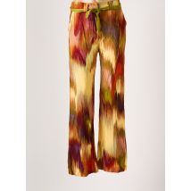 ORFEO - Pantalon large marron en viscose - Femme - Taille 36 - Modz