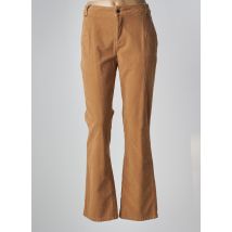 EVA KAYAN - Pantalon flare beige en coton - Femme - Taille 38 - Modz