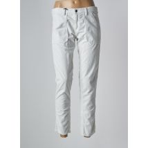 ACQUAVERDE - Pantalon 7/8 gris en coton - Femme - Taille W27 - Modz