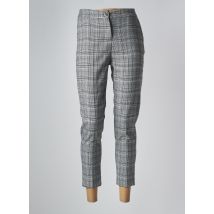 ARTIGLI - Pantalon 7/8 gris en polyester - Femme - Taille 42 - Modz