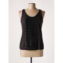 ARMANI - Top noir en viscose - Femme - Taille 38 - Modz