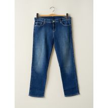 EMPORIO ARMANI - Jeans coupe slim bleu en coton - Femme - Taille W27 - Modz