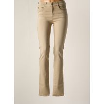ARMANI - Jeans coupe slim beige en coton - Femme - Taille W28 - Modz