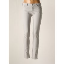 EMPORIO ARMANI - Jeans coupe slim gris en coton - Femme - Taille W28 - Modz