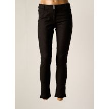 MARC CAIN - Pantalon 7/8 noir en coton - Femme - Taille 36 - Modz