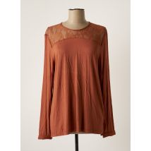 NÜ - Top marron en viscose - Femme - Taille 42 - Modz