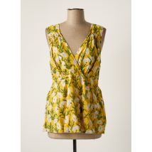 MD'M - Top jaune en coton - Femme - Taille 40 - Modz