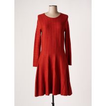 MD'M - Robe mi-longue marron en viscose - Femme - Taille 38 - Modz