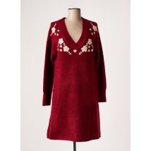 MD'M - Robe pull rouge en acrylique - Femme - Taille 38 - Modz