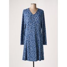 MD'M - Robe mi-longue bleu en polyester - Femme - Taille 42 - Modz