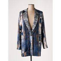 NU JEANS - Blazer bleu en polyester - Femme - Taille 34 - Modz