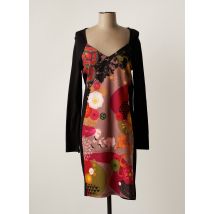 ANATOPIK - Robe mi-longue noir en polyester - Femme - Taille 40 - Modz