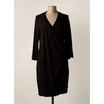 MYTI - Robe mi-longue noir en viscose - Femme - Taille 48 - Modz