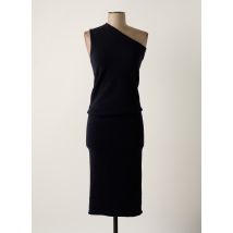 MONICA SARTI - Robe pull bleu en cachemire - Femme - Taille TU - Modz