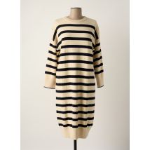 BELLEROSE - Robe pull beige en coton - Femme - Taille 34 - Modz