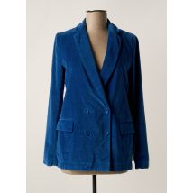 HARTFORD - Blazer bleu en coton - Femme - Taille 34 - Modz