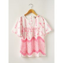 DIXIE - Blouse blanc en coton - Fille - Taille TU - Modz