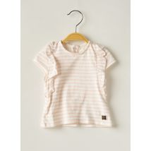 CARREMENT BEAU - T-shirt rose en coton - Fille - Taille TU - Modz