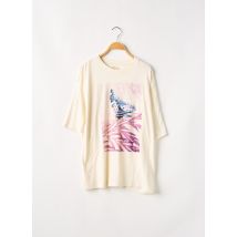 BELLEROSE - T-shirt beige en coton - Fille - Taille TU - Modz